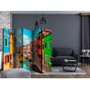 Biombo -  Colorful Canal In Burano Ii [room Dividers]