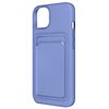 Carcasa Iphone 12 / 12 Pro Silicona Flexible Tarjetero Forcell Negro