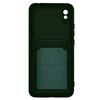 Carcasa Xiaomi Redmi 9a / 9at Silicona Flexible Tarjetero Forcell Verde