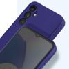 Carcasa Para Samsung A14 4g, 5g Silicona Flexible Acabado Mate Roar Jelly Morado