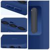 Carcasa Para Samsung A14 4g Y 5g Silicona Flexible Acabado Mate Roar Jelly Azul