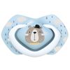 Pack Chupetes Silicona Bonjour Paris Azul Canpol Babies (2 Ud.) 6-18 Meses