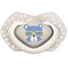 Pack Chupetes Silicona Bonjour Paris Azul Canpol Babies (2 Ud.) 6-18 Meses