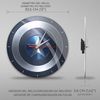 Reloj De Pared Brillo Capitán América 001 Marvel Azul