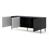 Mesa Tv Ravennab 150x42x56 Negro