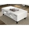 Mesa Baja Ravenna Pc 90x60x43 Blanco & Negro