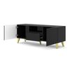 Mesa Tv Ravenna Pc Rtv150 2d1s 150x42x56 Negro & Dorado