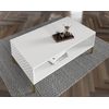 Mesa De Centro Surf 90x60x43 Blanco