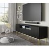 Mesa Tv Ravenna Bck Rtv200 2d2s 200x42x58 Negro & Dorado