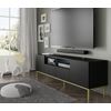 Mesa De Tv Ravenna Cck Rtv200 2d2 200x42x58 Negro & Dorado