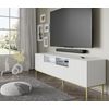 Mesa Tv Ravenna Bck Rtv200 2d2s 200x42x58 Blanco & Crema