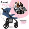 Silla De Paseo Lionelo Annet Plus Blue Denim