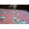 Alfombra Infantil Unicorn Unicornio Rosa 150x200 Cm