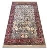 Alfombra Windsor 22993 Ornamento, Vintage, Franja Marfil / Rojo 120x170 Cm