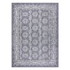 Alfombra Sisal Sion Marco, Ornamento, Vintage 2832 Tejido Plano Azul / 120x170 Cm