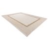 Alfombra Sisal Sion Marco 21782 Tejido Plano Ecru / Beige 180x270 Cm