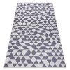 Alfombra Sisal Sion Geométrico, Triangulos 22373 Tejido Plano Ecru /  180x270 Cm