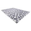 Alfombra Sisal Sion Geométrico, Triangulos 22373 Tejido Plano Ecru /  180x270 Cm