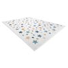 Alfombra Sisal Cooper Estrellas 22260 Crudo / Azul Oscuro 180x270 Cm