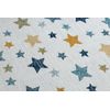 Alfombra Sisal Cooper Estrellas 22260 Crudo / Azul Oscuro 180x270 Cm