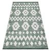 Alfombra Eco Sisal Boho Moroc Etno Zigzag 22319 Franjas - Dos Niveles  136x190 Cm