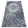 Alfombra Moderna Cozy 8875 Wood, Tronco De Arbol - Structural Dos Nive 140x190 Cm