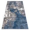 Alfombra Moderna Cozy 8876 Rio - Structural Dos Niveles De Vellón Azu 120x170 Cm