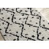 Alfombra, Corredor Berber Tetuan B751 Zigzag Crema Para La Cocina, Ent 60x250 Cm