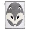 Alfombra Infantil Moderna Joy Fox, Zorro Para Niños - Estructura Dos  140x190 Cm