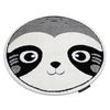 Alfombra Infantil Moderna Joy Circulo Panda Para Niños - Estructura D Circulo 120 Cm