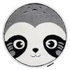 Alfombra Infantil Moderna Joy Circulo Panda Para Niños - Estructura D Circulo 120 Cm