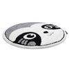 Alfombra Infantil Moderna Joy Circulo Panda Para Niños - Estructura D Circulo 120 Cm