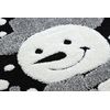 Alfombra Infantil Moderna Joy Circulo Snowman Monigote De Nieve, Para  Circulo 140 Cm