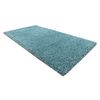 Alfombra Supreme 51201090 Shaggy 5cm Turquesa 60x115 Cm