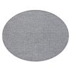 Alfombra De Cuerda Sisal Loft 21198 Circulo Boho Marfil/plateado/gris Circulo 120 Cm