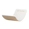 Tablero De Equilibrio Para Niños De 80x30 Cm Madera Blanca Fieltro Beige Meowbaby