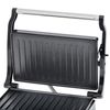 Contact Grill, Parrilla Eléctrica Con Tapa Altura Regulable, Termostato, Placas Antiadherentes Acero Inoxidable / Negro 1200w Adler Ad3052