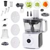 Procesador De Alimentos Cocina, Amasador, Batidora, Picadora, Molinillo, Bol 3,5 L, Accesorios Blanco/negro 2000w Adler Ad4224