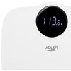 Báscula De Baño Digital, Alta Precisión 180kg, Pantalla Led Apagado Automático, Antideslizante Blanco  Adler Ad8172w