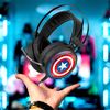Auriculares Gaming Captain America 001 Marvel Multicolor