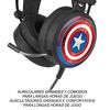 Auriculares Gaming Captain America 001 Marvel Multicolor