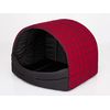 Cama Para Perro R3 55x43x38 Cuadros Rojos Suflera