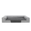 Cama Para Perro Victoria Talla Xxl: 118x78x20 Gris Claro