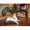 Cama Para Perro Victoria Talla Xxl: 118x78x20 Negro Ecolen