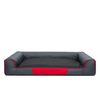 Cama Para Perro Victoria Talla Xl: 100x65x17 Grafito Y Negro