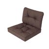 Cojines Emma Tech Para El Sillón De Jardín Technorattan R1 50x50 Marron