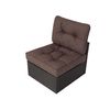 Cojines Emma Tech Para El Sillón De Jardín Technorattan R1 50x50 Marron