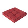 Cojines Emma Tech Para El Sillón De Jardín Technorattan R2 60x60 Rojo