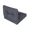 Cojines Emma Tech Para El Sillón De Jardín Technorattan R2 60x60 Azul Marino