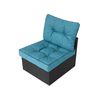 Cojines Emma Tech Para El Sillón De Jardín Technorattan R2 60x60 Azul